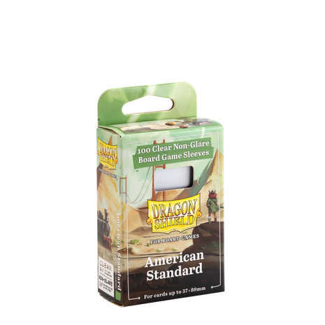 Sleeves NON-GLARE Board Game - American Standard (57x89mm)