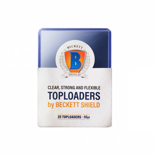 Beckett Shield Card Sleeves Toploader 55pt (25 stuks) - Toploader - Kaartspel accessoires,bordspel accessoires