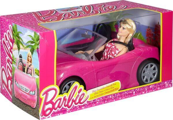 Glam Cabrio met barbie pop, 57128771 van Vedes te koop bij Speldorado !