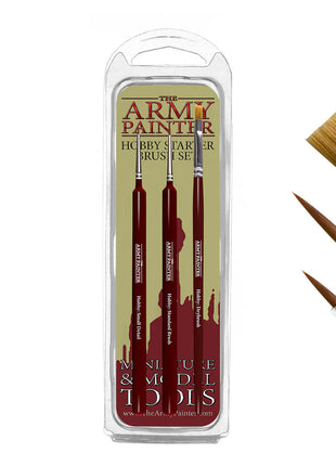Hobby Starter Brush Set - penseel – verf en gereedschap voor miniaturen