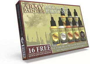 Metallics Paint Set - verf – verf en gereedschap voor miniaturen