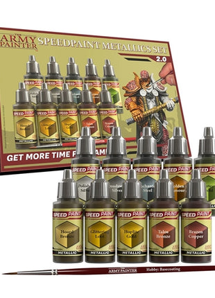Speedpaint Metallics Set 2.0 - verf – verf en gereedschap voor miniaturen