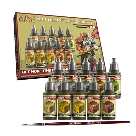 Speedpaint Metallics Set 2.0 - verf – verf en gereedschap voor miniaturen