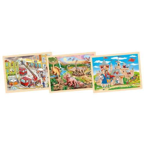 Houten puzzel   94 stukjes
