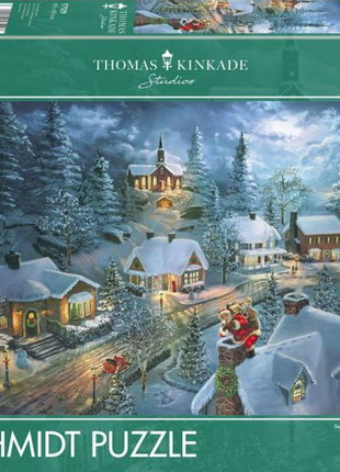 Santa's Silent night Thomas Kinkade