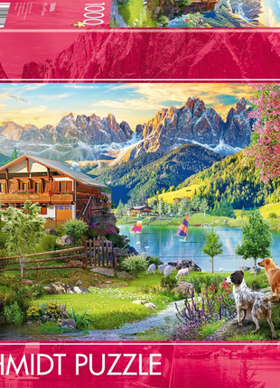 Relaxing in the Dolomites