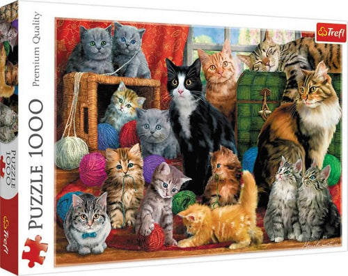 Puzzle 1000 Teile Katten