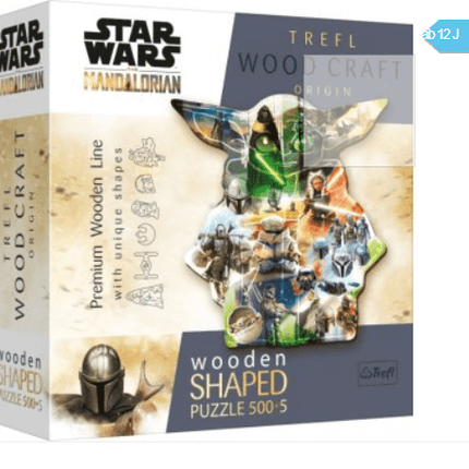 Houten puzzel 500+5 Star Wars met bijzondere voremn, 61462651 van Vedes te koop bij Speldorado !