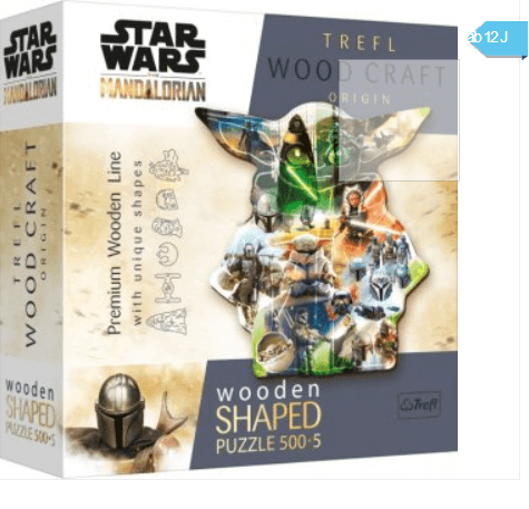 Houten puzzel 500+5 Star Wars met bijzondere voremn, 61462651 van Vedes te koop bij Speldorado !