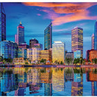 Stadsgezicht: Perth, Australië 1000 delen