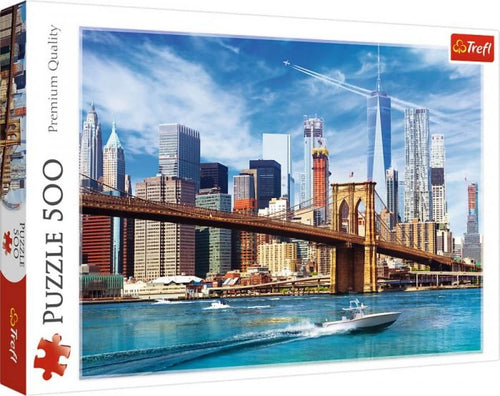 Puzzel 500 stukjes - New York Skyline