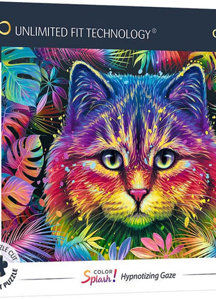 Farbspritzer Katze 500 stukjes