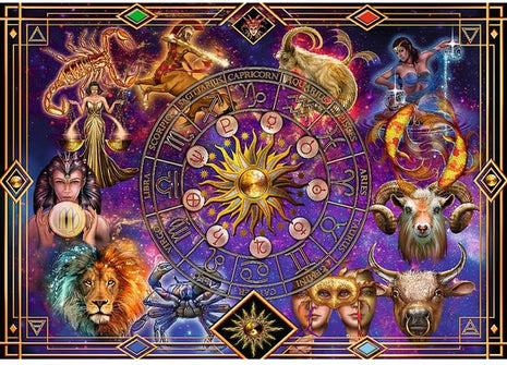 Spiraal Puzzel - Dierenriemtekens