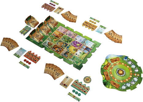 Dit is een foto van het spel Meadow NL te koop bij Speldorado Spellenwinkel Delft