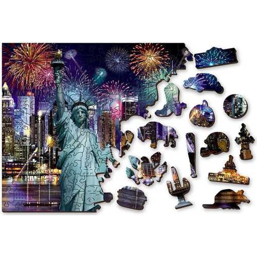 Wooden Puzzle York By Night, 800118 van Handels Onderneming Telgenkamp te koop bij Speldorado !