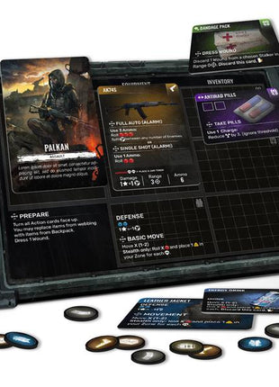 Dit is een foto van het spel STALKER Core Box - Stalker Mini's + Enemy Standees te koop bij Speldorado Spellenwinkel Delft