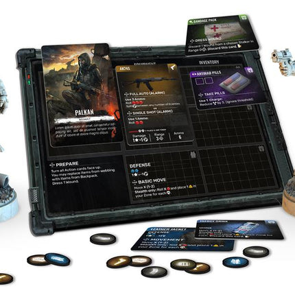 Dit is een foto van het spel STALKER Core Box - Stalker Mini's + Enemy Standees te koop bij Speldorado Spellenwinkel Delft