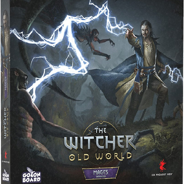 Dit is een foto van het spel The Witcher Old World Mages Exp. EN te koop bij Speldorado Spellenwinkel Delft