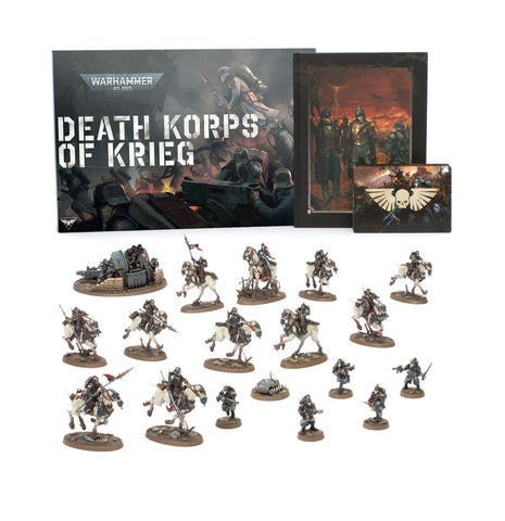 Dit is een foto van het spel Astra Militarium: Death Korps Of Krieg - Army set te koop bij Speldorado Spellenwinkel Delft