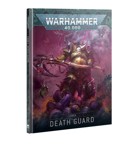 Dit is een afbeelding van het miniatuur codex: death guard (hb) (english) voor het spel Warhammer, te koop bij Tabletop Miniature Wargames spellenwinkel Speldorado in delft