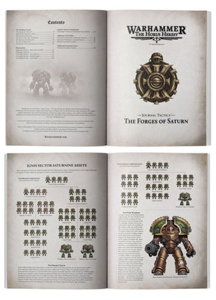 Journal Tactica: The Forges of Saturn