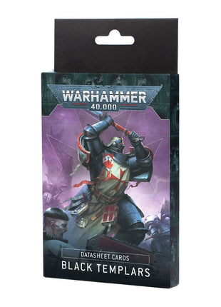 Warhammer 40.000 datasheet cards: black templars (eng) – 40K miniaturen set 