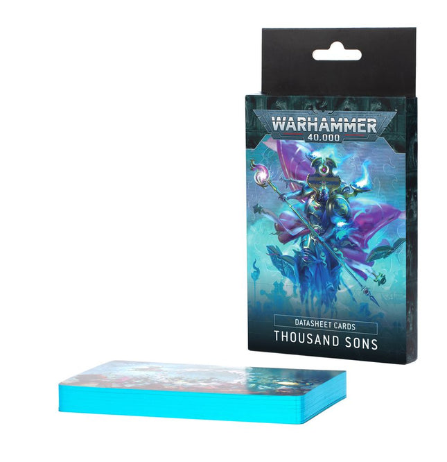 datasheet cards: thousand sons (english)