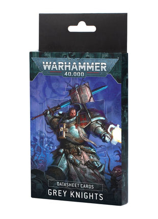 Dit is een afbeelding van het miniatuur datasheet cards: grey knights (english) voor het spel Warhammer, te koop bij Tabletop Miniature Wargames spellenwinkel Speldorado in delft