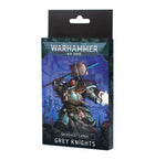 Dit is een afbeelding van het miniatuur datasheet cards: grey knights (english) voor het spel Warhammer, te koop bij Tabletop Miniature Wargames spellenwinkel Speldorado in delft