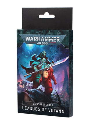Dit is een afbeelding van het miniatuur datacards: leagues of votann (english) voor het spel Warhammer, te koop bij Tabletop Miniature Wargames spellenwinkel Speldorado in delft