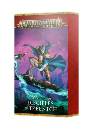 Warhammer Age of Sigmar Warscroll Cards: Disciples Tzeentch Eng - Disciples of Tzeetch– AoS miniaturen set