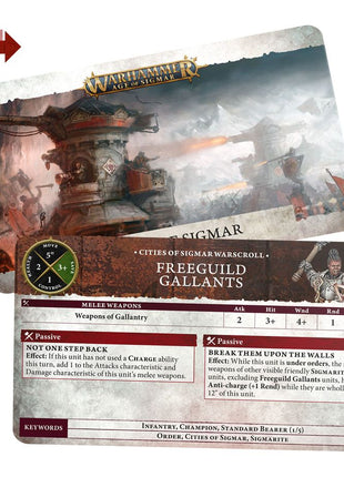 warscroll cards: cities of sigmar (eng)