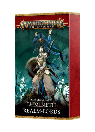 Warhammer Age of Sigmar Warscroll Cards: Lumineth Realmlords Eng - Lumineth Realmlords– AoS miniaturen set