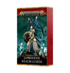 Warhammer Age of Sigmar Warscroll Cards: Lumineth Realmlords Eng - Lumineth Realmlords– AoS miniaturen set