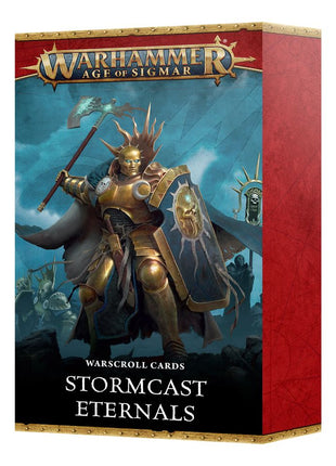 Games Workshop Warscroll Cards eng - Stormcast Eternals - Stormcast Eternals