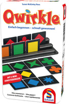 Qwirkle Reiseditie metalen doos – gezellig bordspel – 2 tot 4 spelers