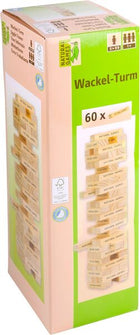 Wiebel Toren -  Natural Games – gezellig bordspel – 2 spelers