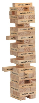 Dit is een foto van het spel Wiebel Toren -  Natural Games te koop bij Speldorado Spellenwinkel Delft