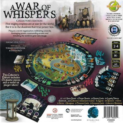 A War of Whispers Collector's Edition