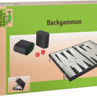 Dit is een foto van het spel Backgammon Synthetisch Leer 47X37Cm te koop bij Speldorado Spellenwinkel Delft