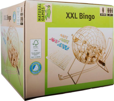 Bingo  Bingospel Extra Groot - Metaal - uitvoering