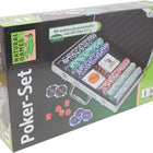 Dit is een foto van het spel Poker koffer met 300 chips - Natural Games te koop bij Speldorado Spellenwinkel Delft
