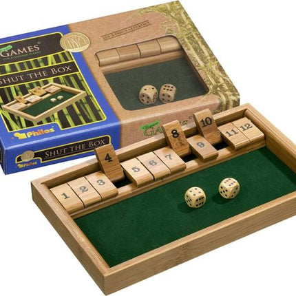 Shut The Box Bamboo - philos