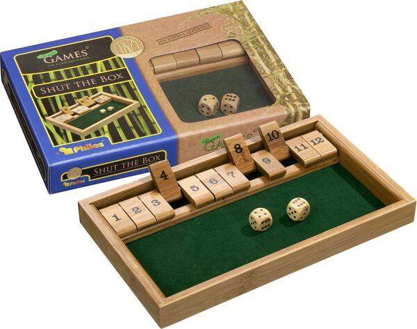 Shut The Box Bamboo - philos