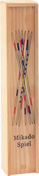 Dit is een foto van het spel Mikado Bamboe 26 Cm - Natural Games te koop bij Speldorado Spellenwinkel Delft