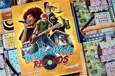 Draft & Write Records – gezellig dobbelspel – 1 tot 6 spelers