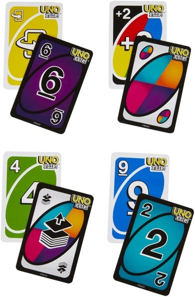 Dit is een foto van het spel uno flip te koop bij Speldorado Spellenwinkel Delft