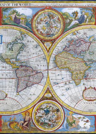 Antique World Map (1000)