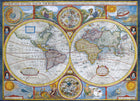 Antique World Map (1000)