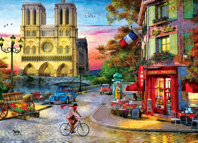 Notre Dame Sunset - Dominic Davison (1000)